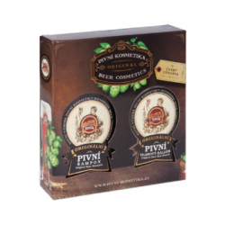 GIFT PACK: ORIGINAL PIVNI - CZECH BEER SHAMPOO + HAIR BALM 2 x 300 ml