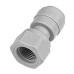 Fast Connection for Beer Hose 3/8 (9,5 mm OD) to Corny Keg Connector - thread 7/16-20 UNF (1/4 MFL)