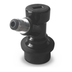 Конектор за Канта BALL LOCK Черен (Течност) 7/16-20 UNF