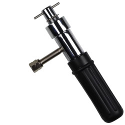 KEG-CEOMAT регулатор за налягане CO2 за капсули 16g - фитинг за ball lock конектор (1/4 MFL / NC),  БЕЗ манометър KEG-CEOMAT регулатор за налягане CO2 за капсули 16g - фитинг за ball lock конектор (1/4 MFL / NC),  БЕЗ манометър