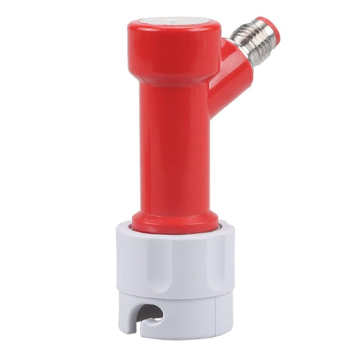 КОНЕКТОР ЗА КАНТА CC PIN LOCK СИВ (ГАЗ) 7/16-20 UNF