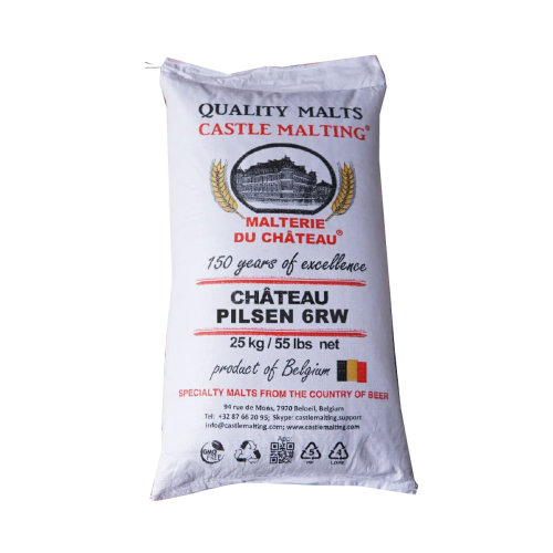 Ечемичен Малц Chateau Pilsen 6RW - 25 kg Ечемичен Малц Chateau Pilsen 6RW - 25 kg