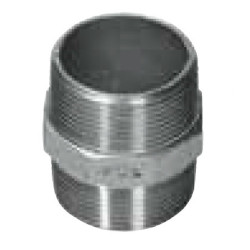 Неръждаем Нипел HEX - SS 304 - G1" М - G1" М Неръждаем Нипел HEX - SS 304 - G1" М - G1" М