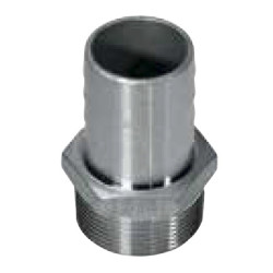 Неръждаем Щуцер - SS 316 - резба G1" - М - OD 25 мм Неръждаем Щуцер - SS 316 - резба G1" - М - OD 25 мм