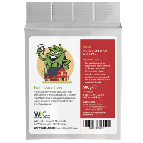 Dry Active Yeast WHC Lab Farmhouse Vibes (500 g)