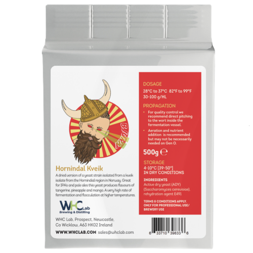 Пивоварни Дрожди WHC Lab Hornindal (500 g)