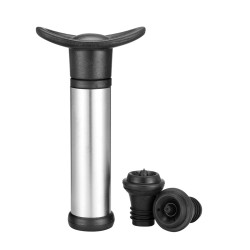 Вакуумна помпа за затваряне на винени бутилки + 2 бр. тапи 