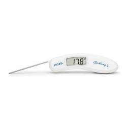 Дигитален Сгъваем Прецизен Термометър CHECKTEMP4® - Бял - Неръждаема Сонда Дигитален Сгъваем Прецизен Термометър CHECKTEMP4® - Бял - Неръждаема Сонда